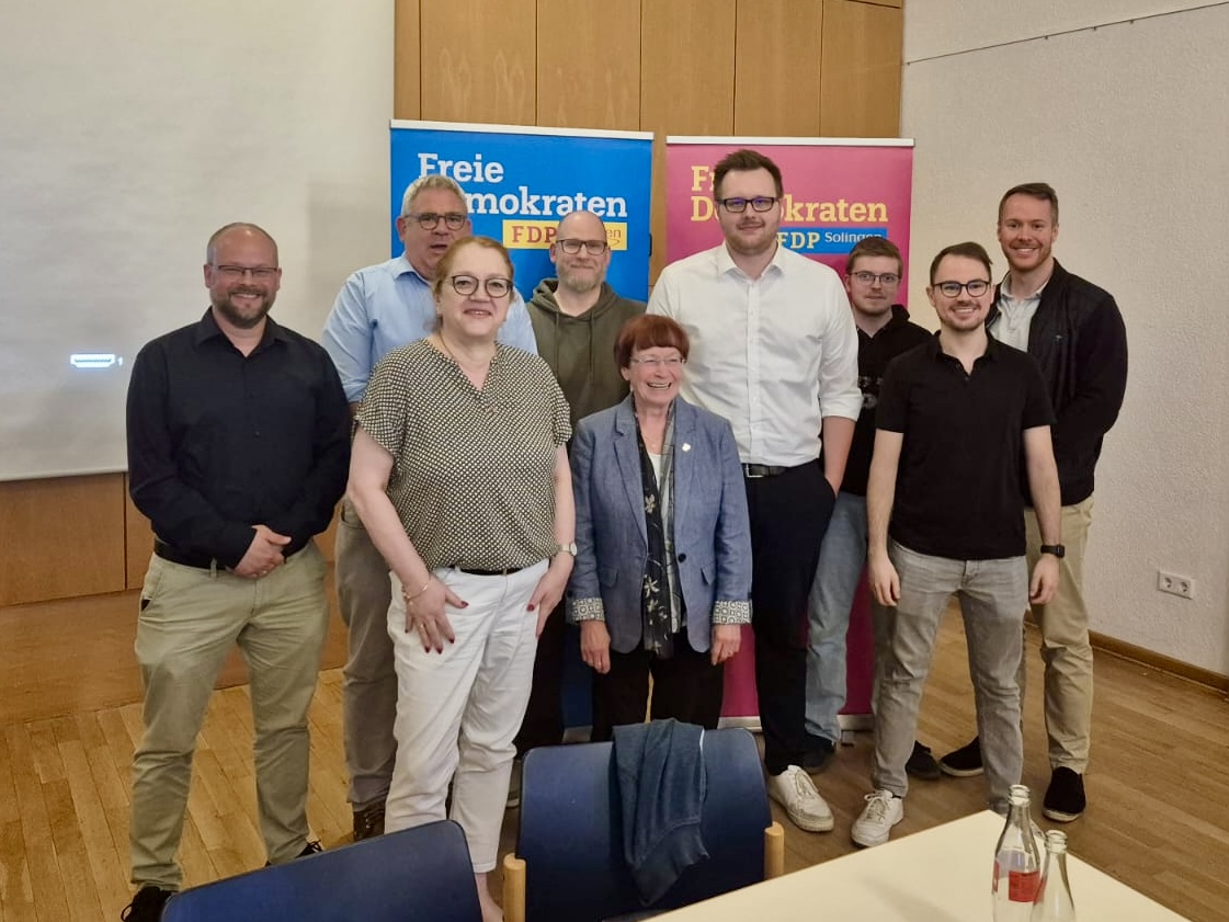FDP Solingen Vorstand