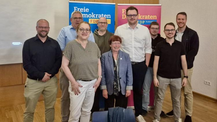 FDP Solingen Vorstand