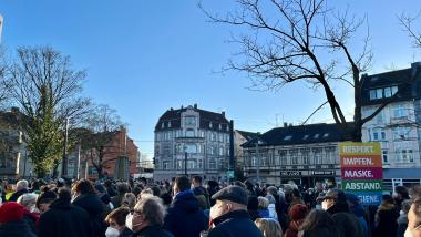 Solingen: Friedensdemo